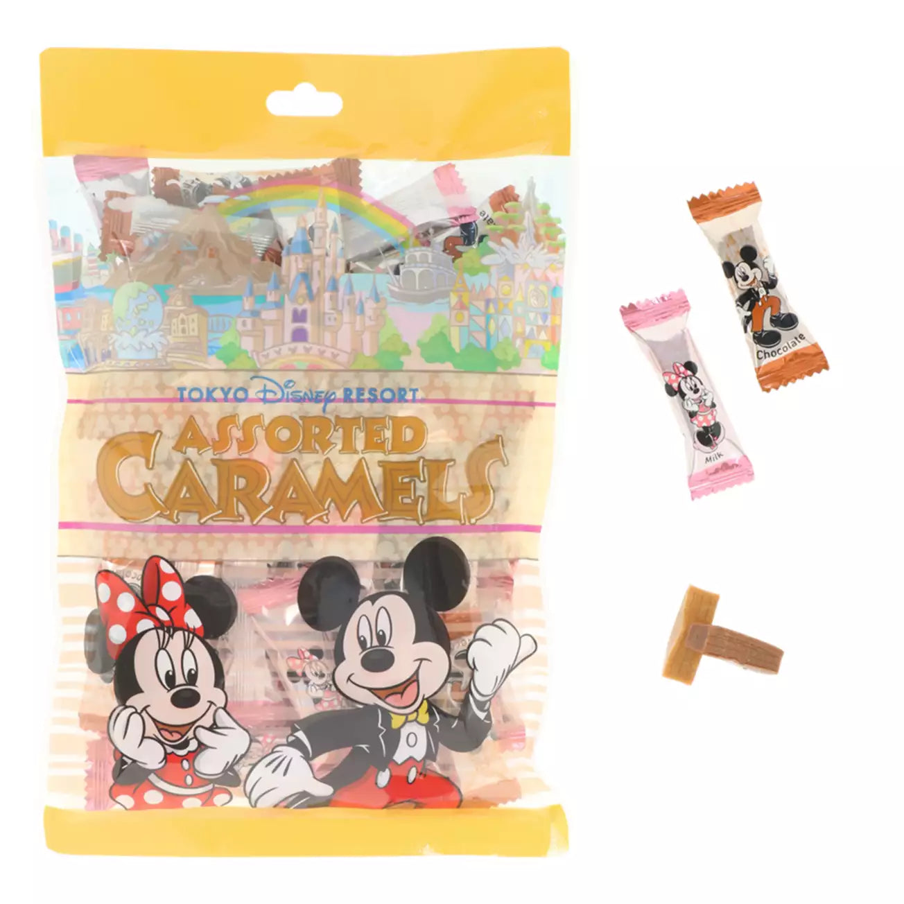 Tokyo Disney Resort - Mickey & Minnie Mouse - Assorted Caramels Bag