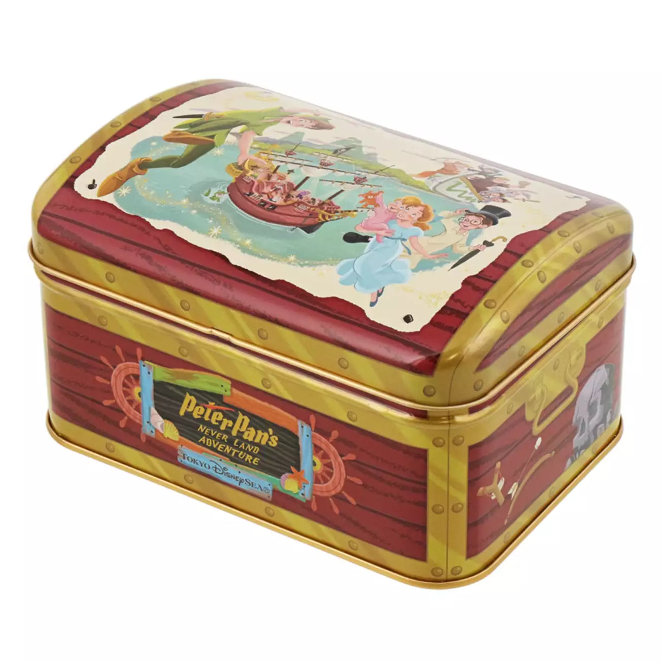 DISNEYSEA LIMITED - Fantasy Springs - Peter Pan - Sweets Tin