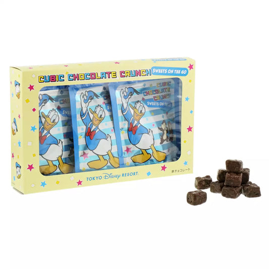 Tokyo Disney Resort - Donald Duck - Cube Chocolate Crunch - 3 Bags