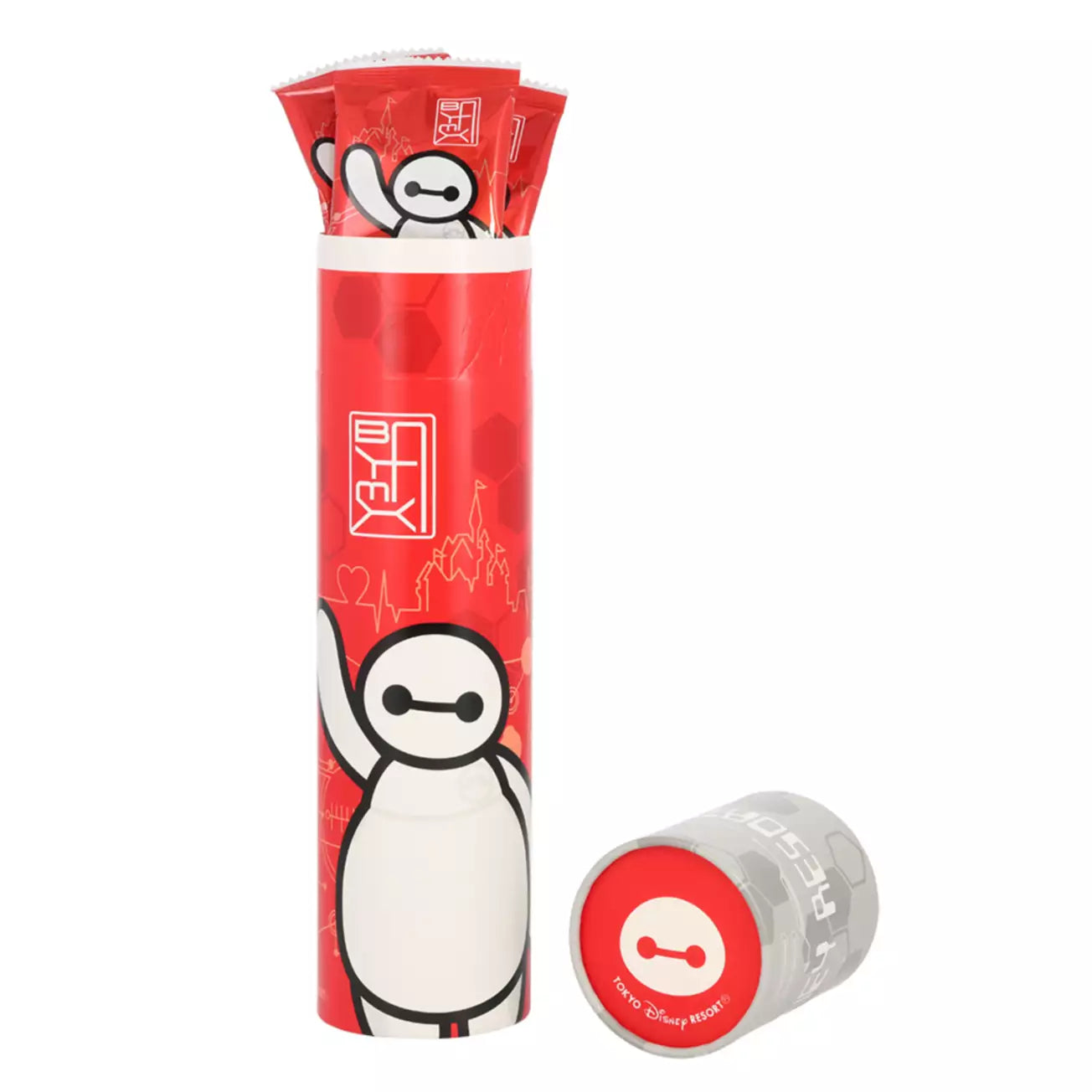 Tokyo Disney Resort - Baymax - Chocolate Candy Shell - Tube Box - 16 Bags