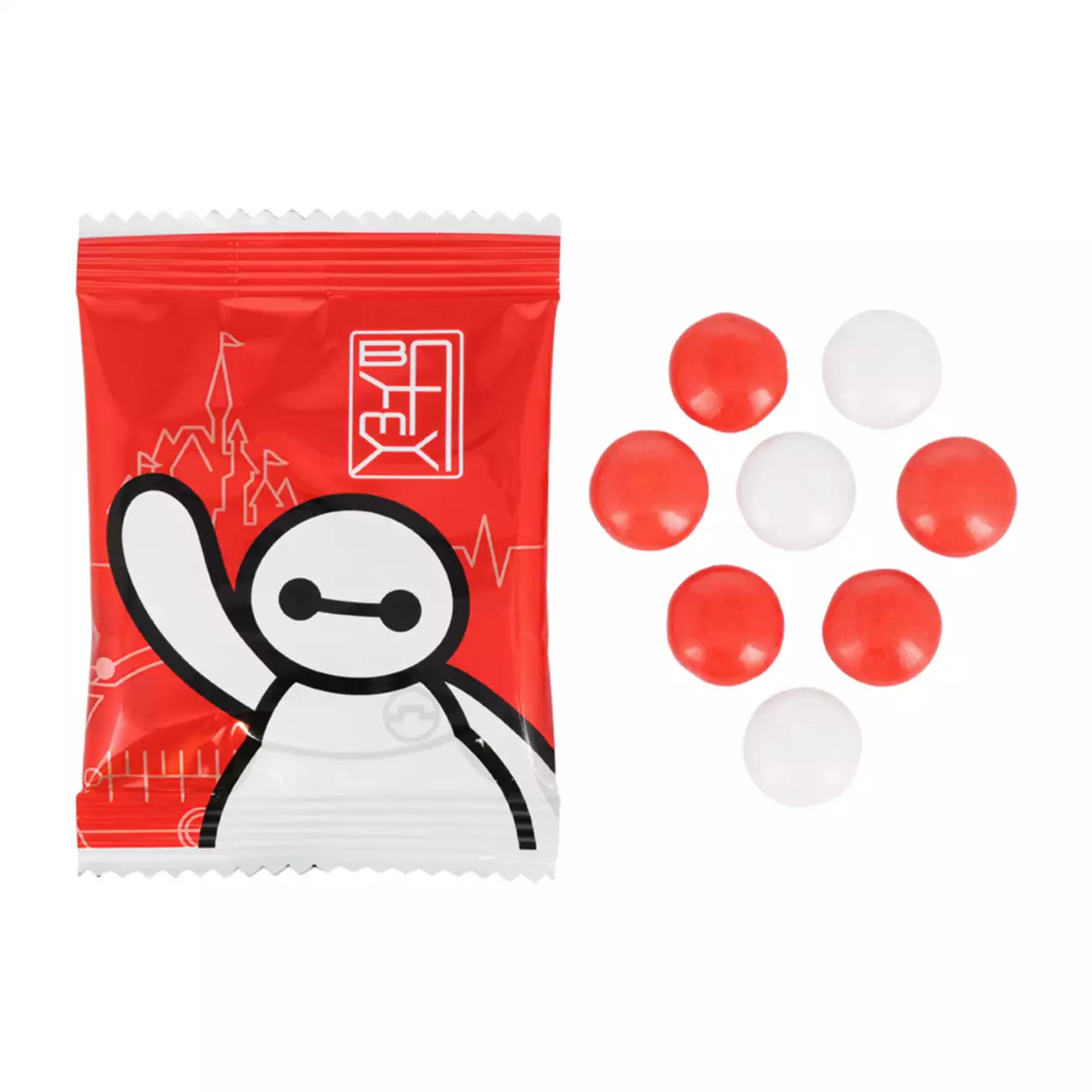 Tokyo Disney Resort - Baymax - Chocolate Candy Shell - Tube Box - 16 Bags