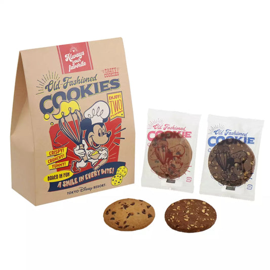Tokyo Disney Resort -  Chef Mickey - Chocolate Chip & Coco Nuts - Paper Box