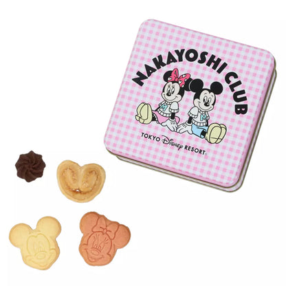 Tokyo Disney Resort - Assorted Cookie Tin - Mickey & Minnie