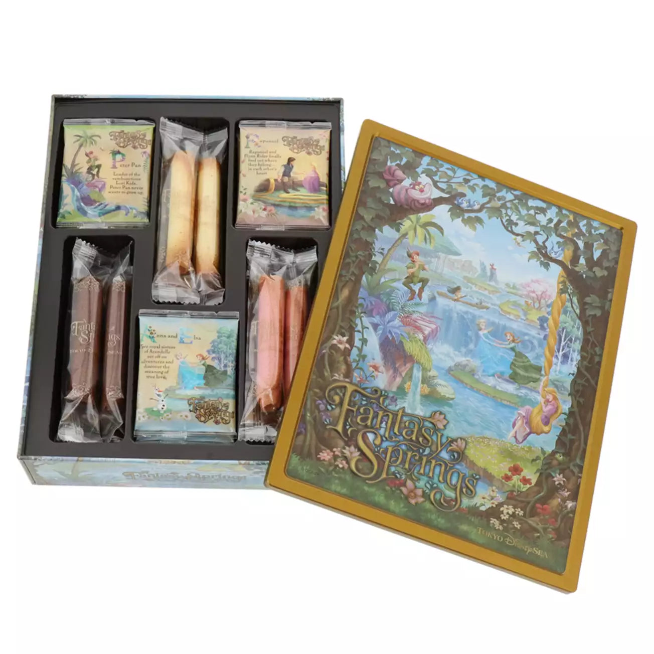 DISNEYSEA LIMITED - Fantasy Springs - Cookie Tin