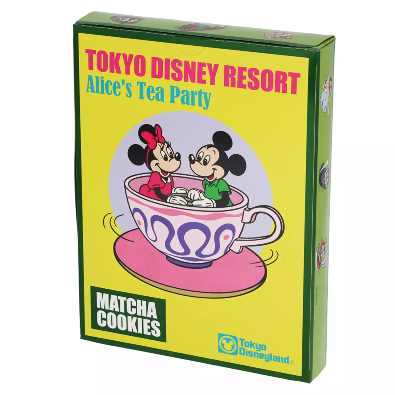 Tokyo Disney Resort - Minnie & Mickey Mouse - Matcha Cookies - Paper Box