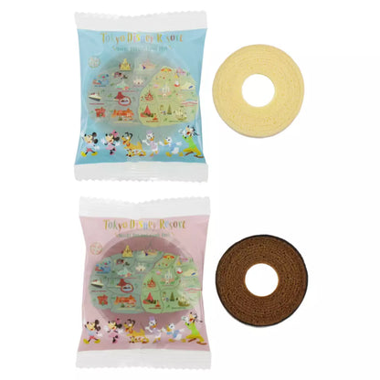 Tokyo Disney Resort - Park Map - Baumkuchen Paper Box