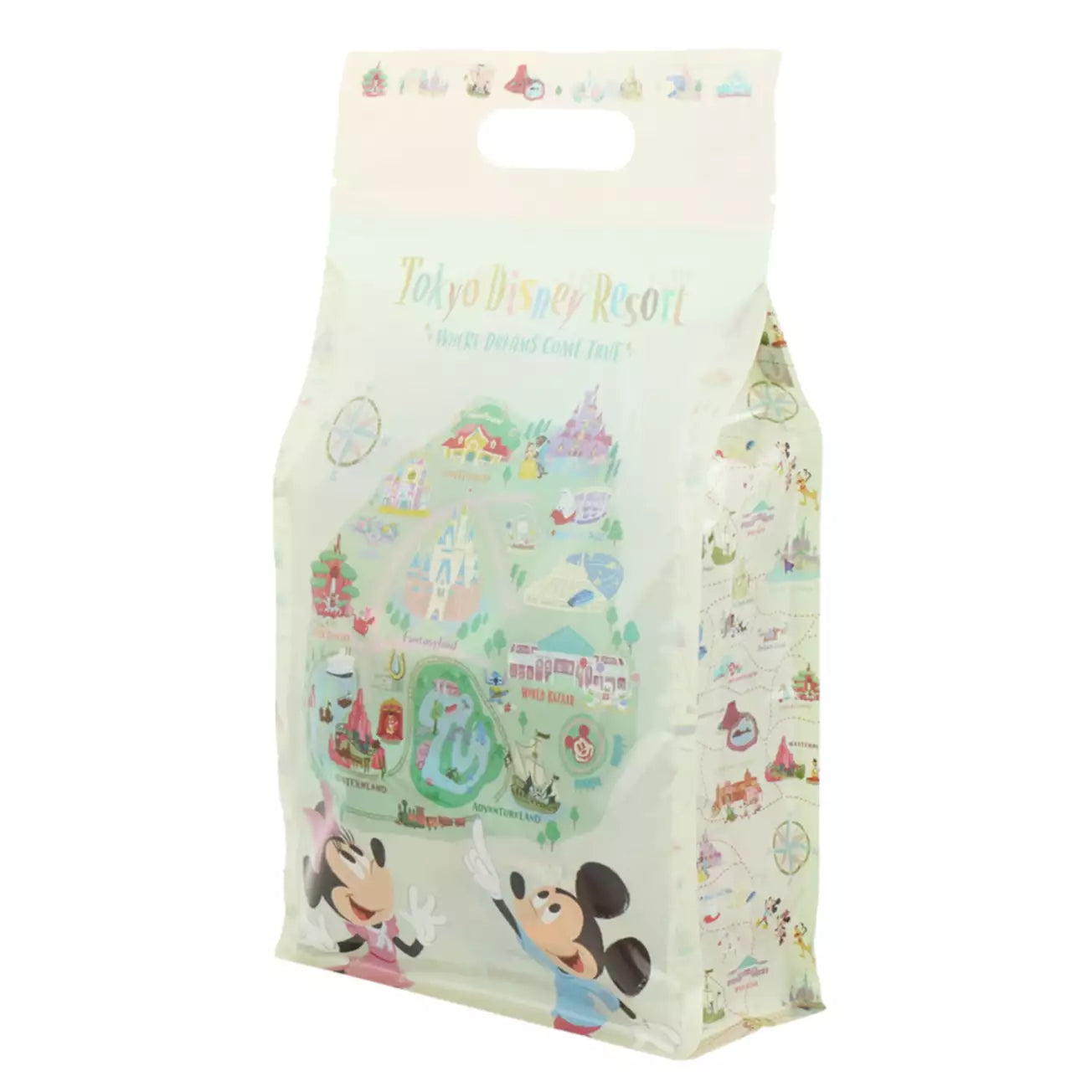Tokyo Disney Resort - Park Map - Corn Snacks - 16 Pieces