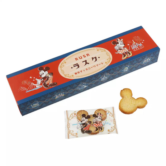 Tokyo Disney Resort - Minnie & Mickey Mouse - Rusk Paper Box