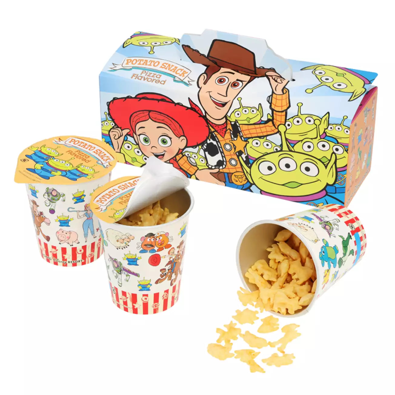 Tokyo Disney Resort - Toy Story - Potato Snacks (Pizza Flavour)