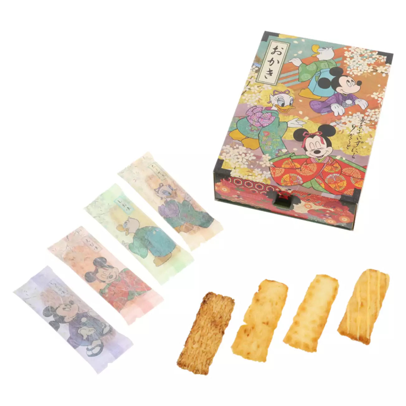 Tokyo Disney Resort - Mickey Mouse & Friends - Japanese Style - Rice Cracker Box