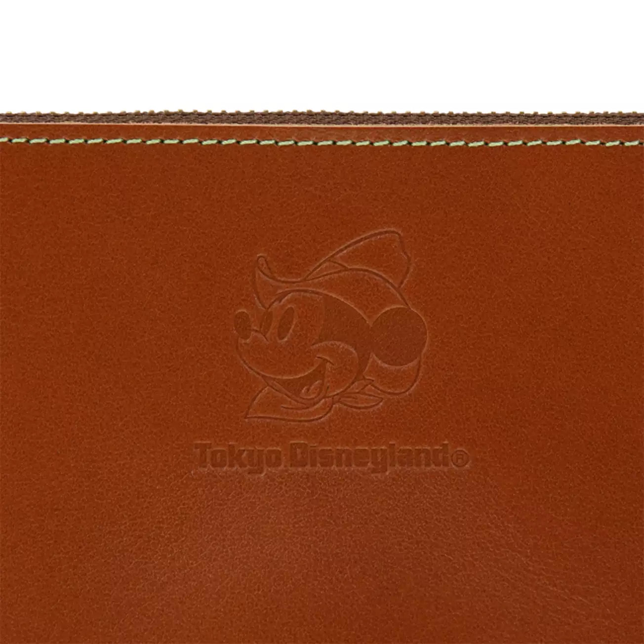 Tokyo Disney Resort - Frontierland - Western Wear - Mickey Mouse - Leather Pouch