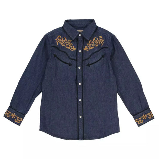 Tokyo Disney Resort - Frontierland - Western Wear - Mickey Mouse - Kids Shirt 130cm