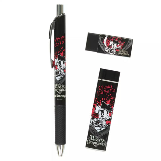 Tokyo Disney Resort - Pirates of the Caribbean - Mickey Mouse - Mechanical Pencil - Stationary Set