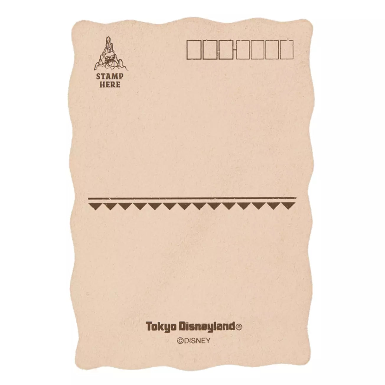 Tokyo Disney Resort - Frontierland / Westernland - Mickey Mouse - Leather Postcard