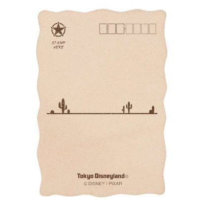 Tokyo Disney Resort - Frontierland / Westernland - Toy Story - Leather Postcard
