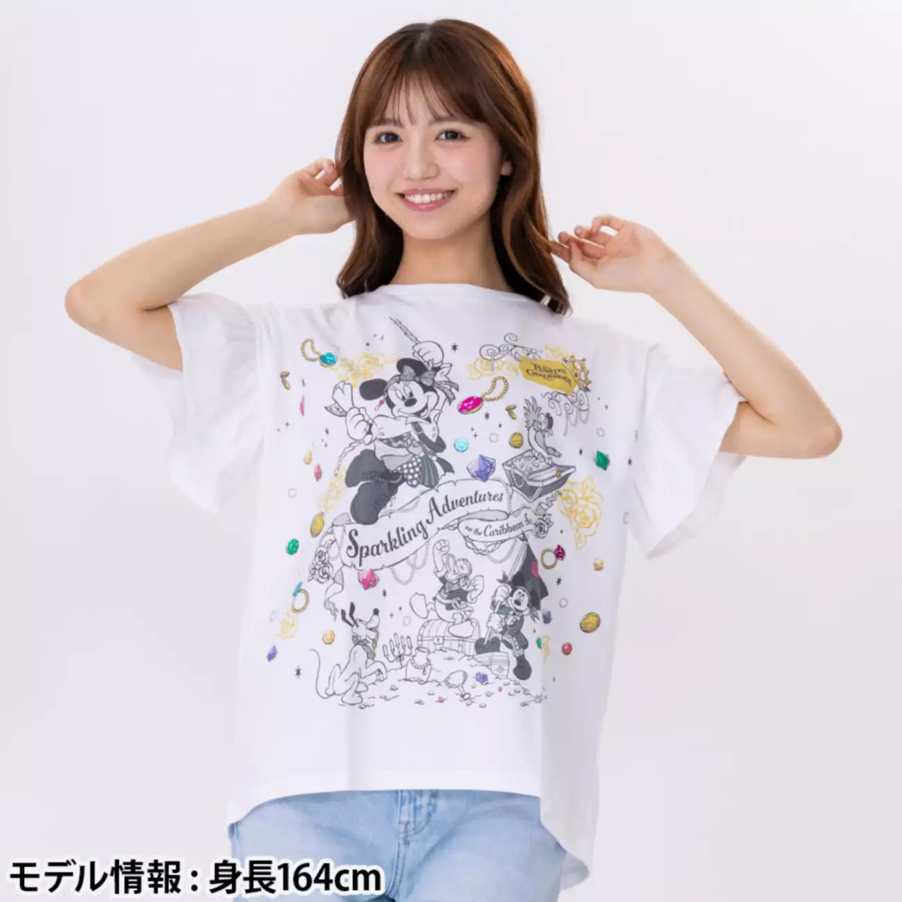 Tokyo Disney Resort - Pirates of the Caribbean - Mickey Mouse & Friends - Women One Size T-Shirt