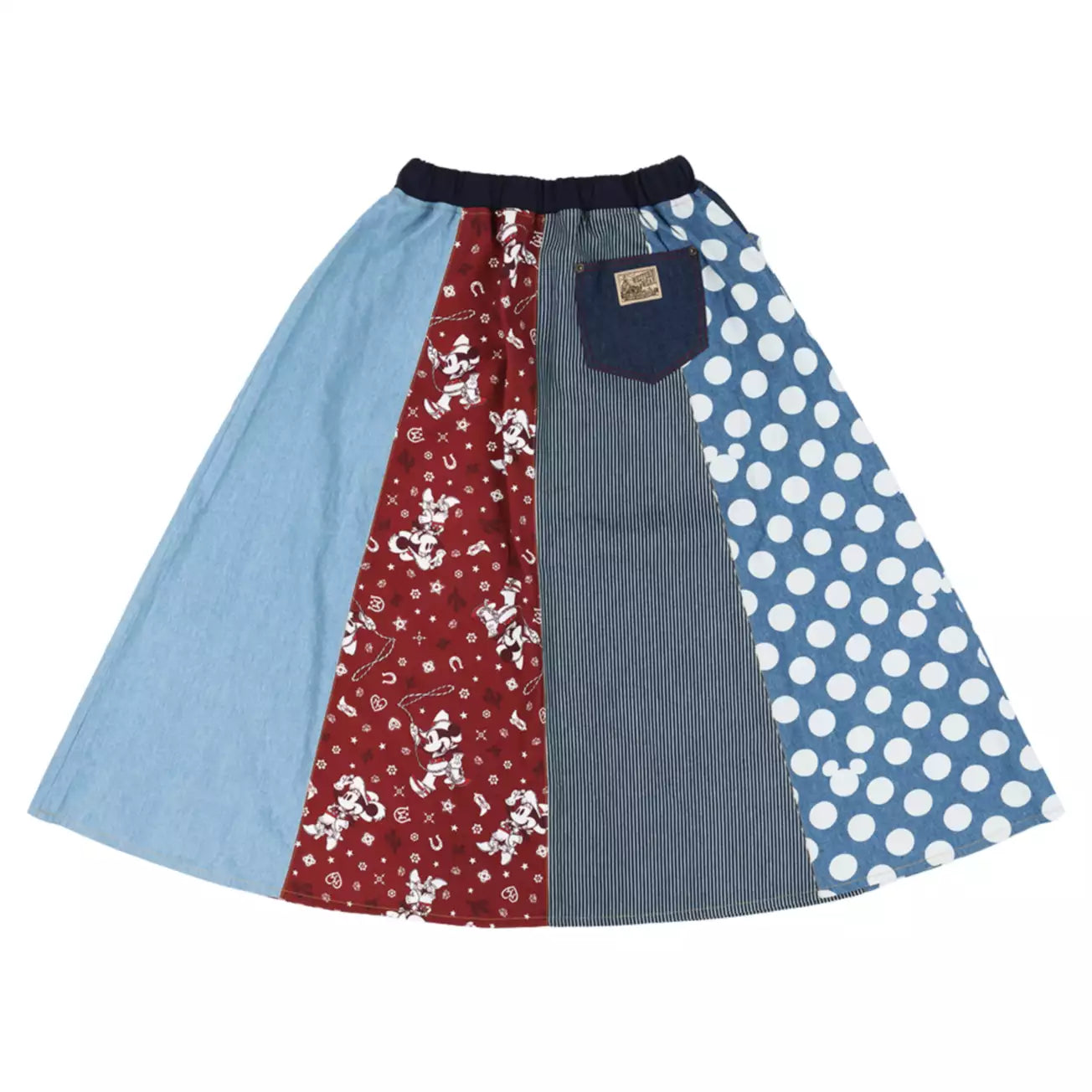 Tokyo Disney Resort - Frontierland - Western Wear - Minnie Mouse - Patchwork Skirt