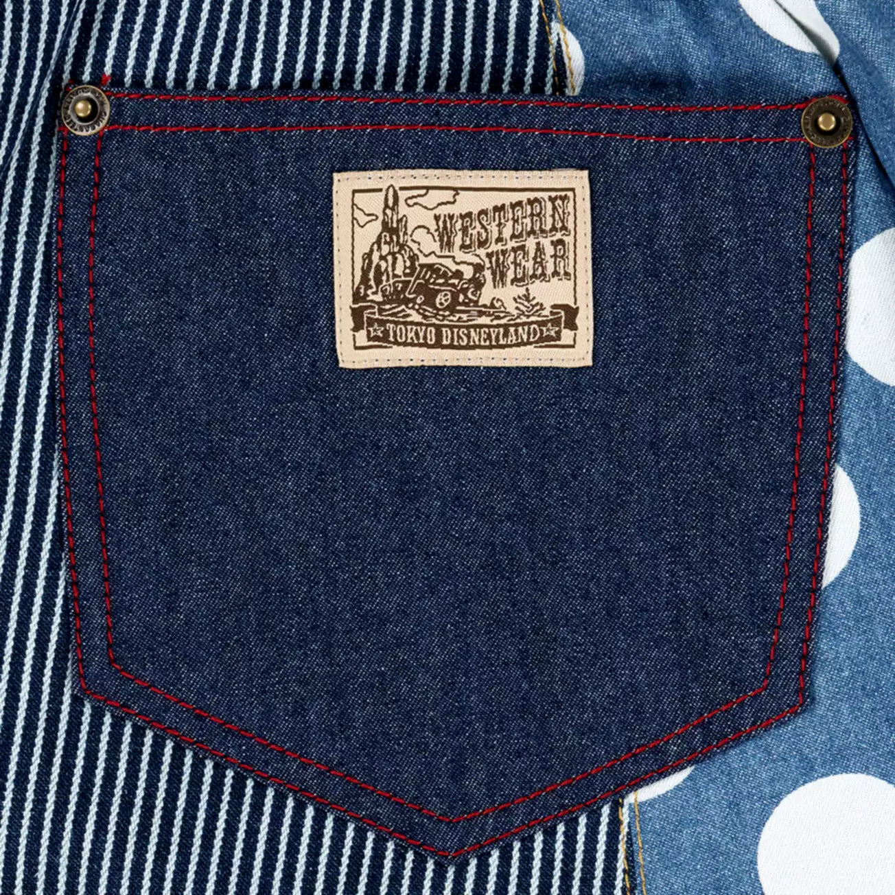 Tokyo Disney Resort - Frontierland - Western Wear - Minnie Mouse - Patchwork Skirt