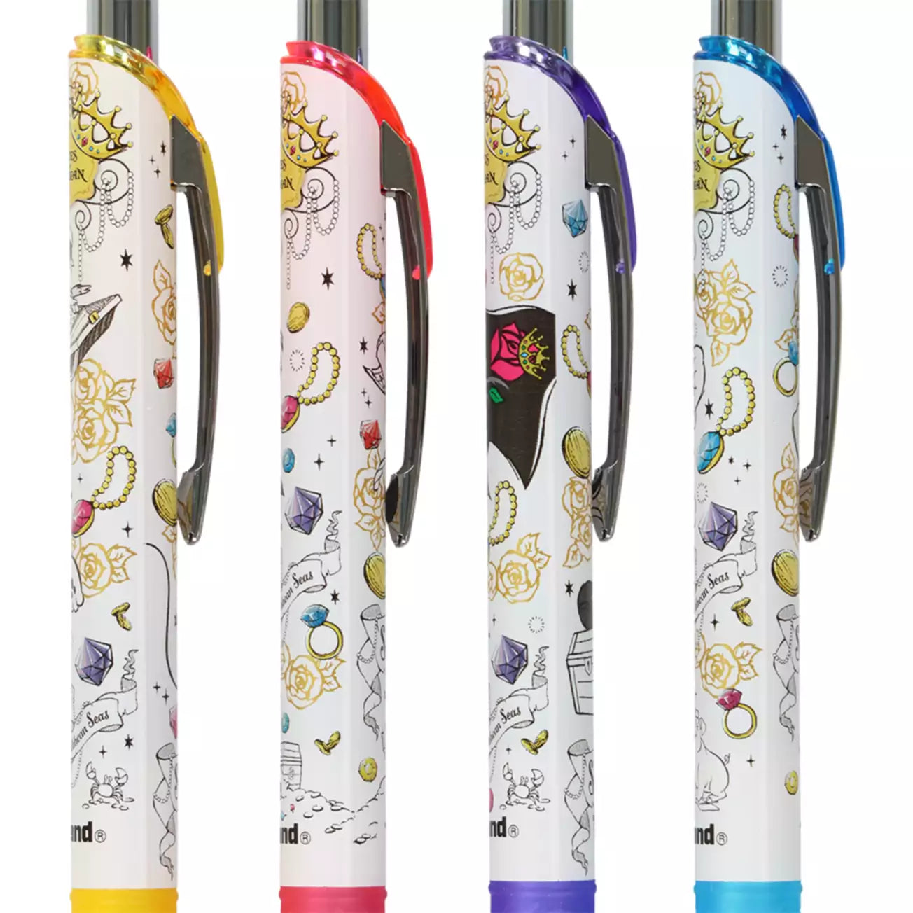 Tokyo Disney Resort - Pirates of the Caribbean - Mickey Mouse & Friends - Energel Pen Set