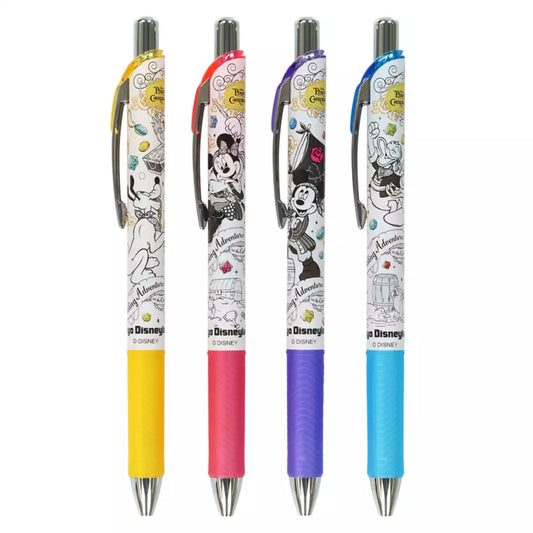 Tokyo Disney Resort - Pirates of the Caribbean - Mickey Mouse & Friends - Energel Pen Set