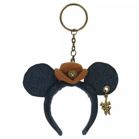 SEPT 24 PREORDER - Tokyo Disney Resort - Frontierland - Western Wear - Mickey Ears Keychain