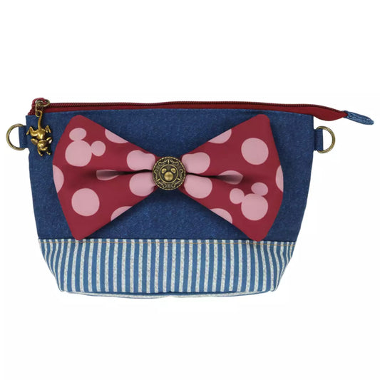 SEPT 24 PREORDER - Tokyo Disney Resort - Frontierland - Western Wear - Minnie Mouse Patchwork Pouch