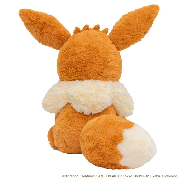 Pokemon Centre Japan - Pokemon at Home - Reacting Eevee Plush (40 reactions!)