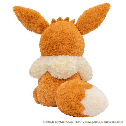 Pokemon Centre Japan - Pokemon at Home - Reacting Eevee Plush (40 reactions!)
