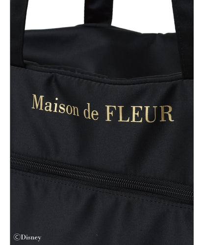Disney Japan x Maison De Fleur - Mickey Mouse - Double Ribbon - Carry-on Bag