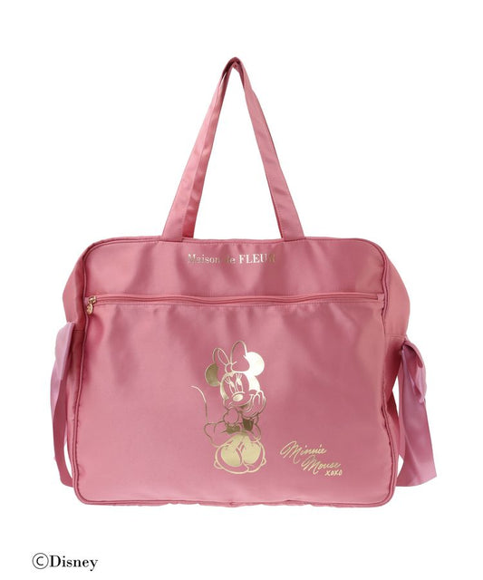 Disney Japan x Maison De Fleur - Minnie Mouse - Double Ribbon - Carry-on Bag