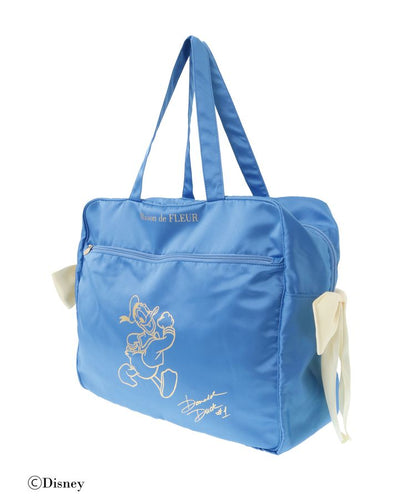 Disney Japan x Maison De Fleur - Donald Duck - Double Ribbon - Carry-on Bag