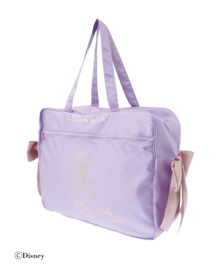 Disney Japan x Maison De Fleur - Daisy Duck - Double Ribbon - Carry-on Bag