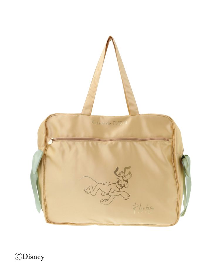 Disney Japan x Maison De Fleur - Pluto - Double Ribbon - Carry-on Bag