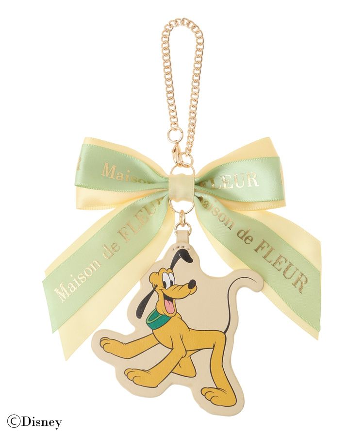 Disney Japan x Maison De Fleur - Pluto - Bag Charm