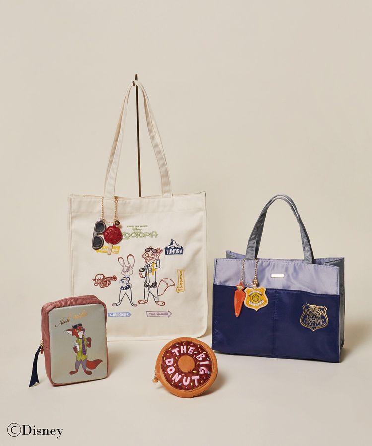 Disney Japan x Maison De Fleur - Zootopia - Judy Hopps - Square Tote Bag