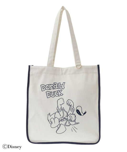 Disney Japan x Maison De Fleur - Donald Duck - Square Tote Bag