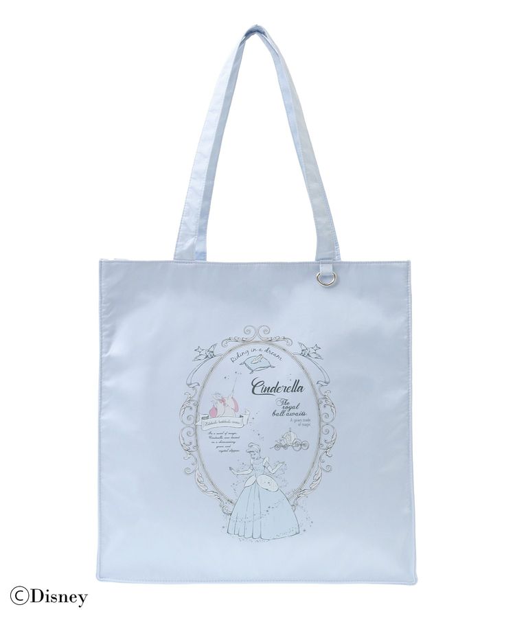 Disney Japan x Maison De Fleur - Cinderella - Square Tote Bag