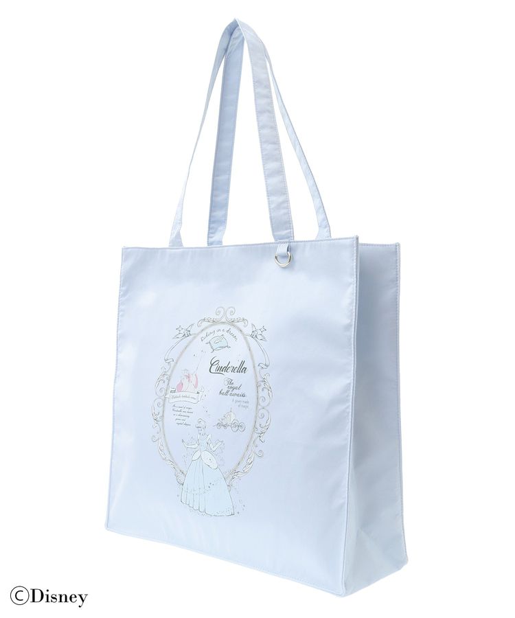 Disney Japan x Maison De Fleur - Cinderella - Square Tote Bag