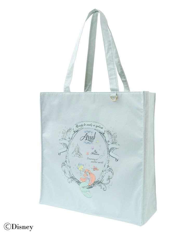 Disney Japan x Maison De Fleur - The Little Mermaid - Ariel - Square Tote Bag
