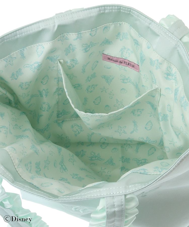 Disney Japan x Maison De Fleur - The Little Mermaid - Ariel - Frill Handle Tote Bag