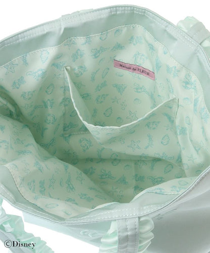 Disney Japan x Maison De Fleur - The Little Mermaid - Ariel - Frill Handle Tote Bag