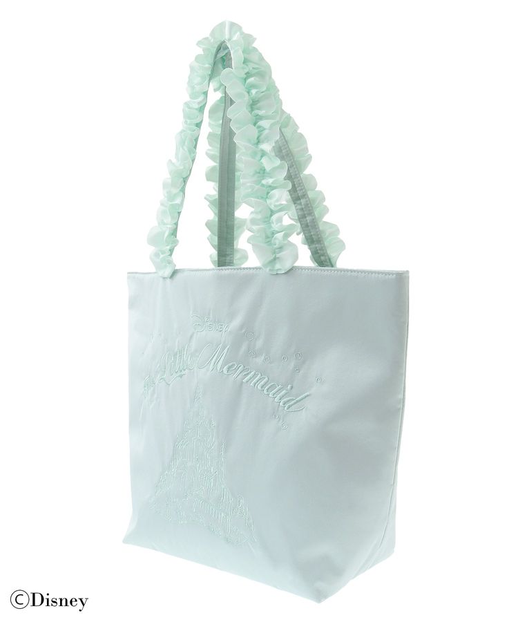Disney Japan x Maison De Fleur - The Little Mermaid - Ariel - Frill Handle Tote Bag
