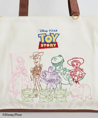 Disney Japan x Maison De Fleur - Toy Story - Canvas Square Tote