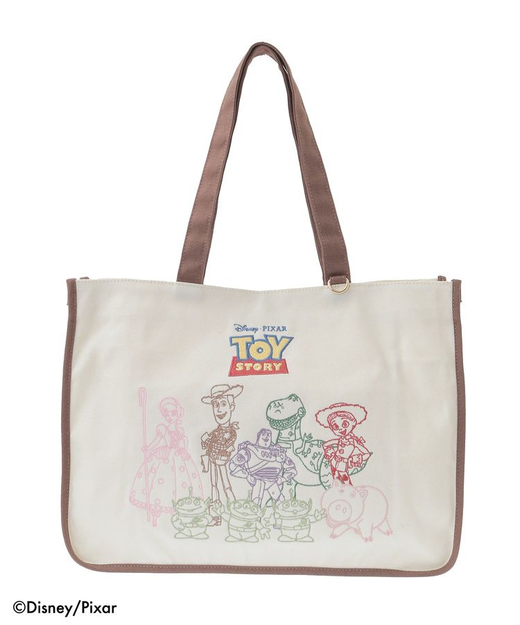 Disney Japan x Maison De Fleur - Toy Story - Canvas Square Tote