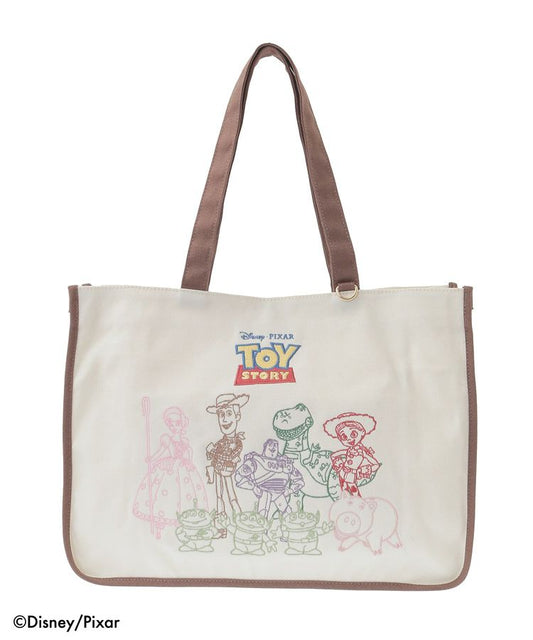 Disney Japan x Maison De Fleur - Toy Story - Canvas Square Tote