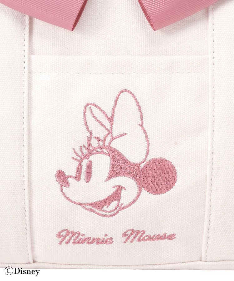 FEB 22 PREORDER - Disney Japan x Maison De Fleur - Minnie Mouse - Volume Ribbon 2-Way Tote Bag
