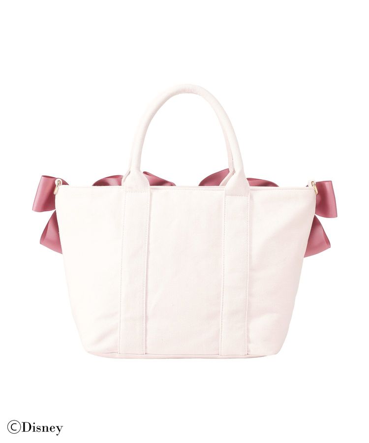 FEB 22 PREORDER - Disney Japan x Maison De Fleur - Minnie Mouse - Volume Ribbon 2-Way Tote Bag