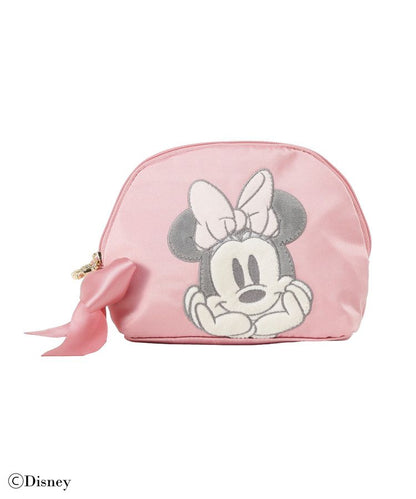 Disney Japan x Maison De Fleur - Minnie Mouse - Round Pouch