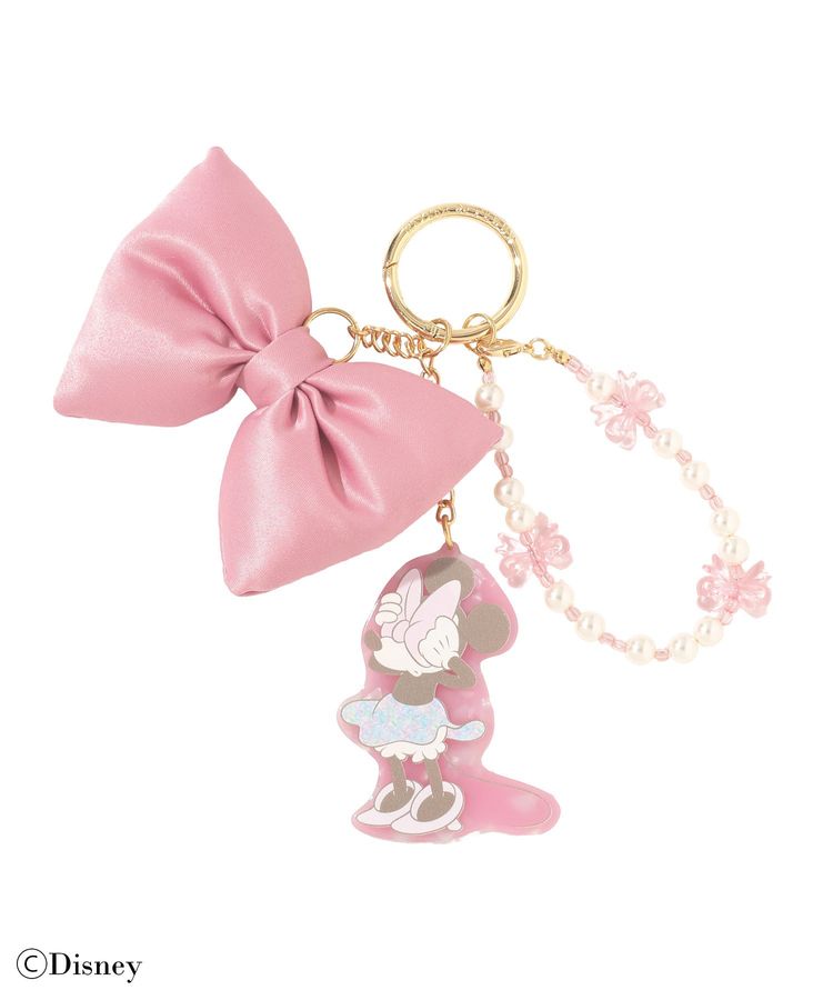 Disney Japan x Maison De Fleur - Minnie Mouse - Ribbon Bag Charm