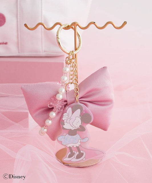 FEB 22 PREORDER - Disney Japan x Maison De Fleur - Minnie Mouse - Ribbon Bag Charm